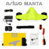 Подводный скутер ASIWO Manta EL-SS01 – акваскутер, мощность 1000 Вт, скорость до 1.5 м/с, до 35 минут работы, глубина погружения до 40 м, белый